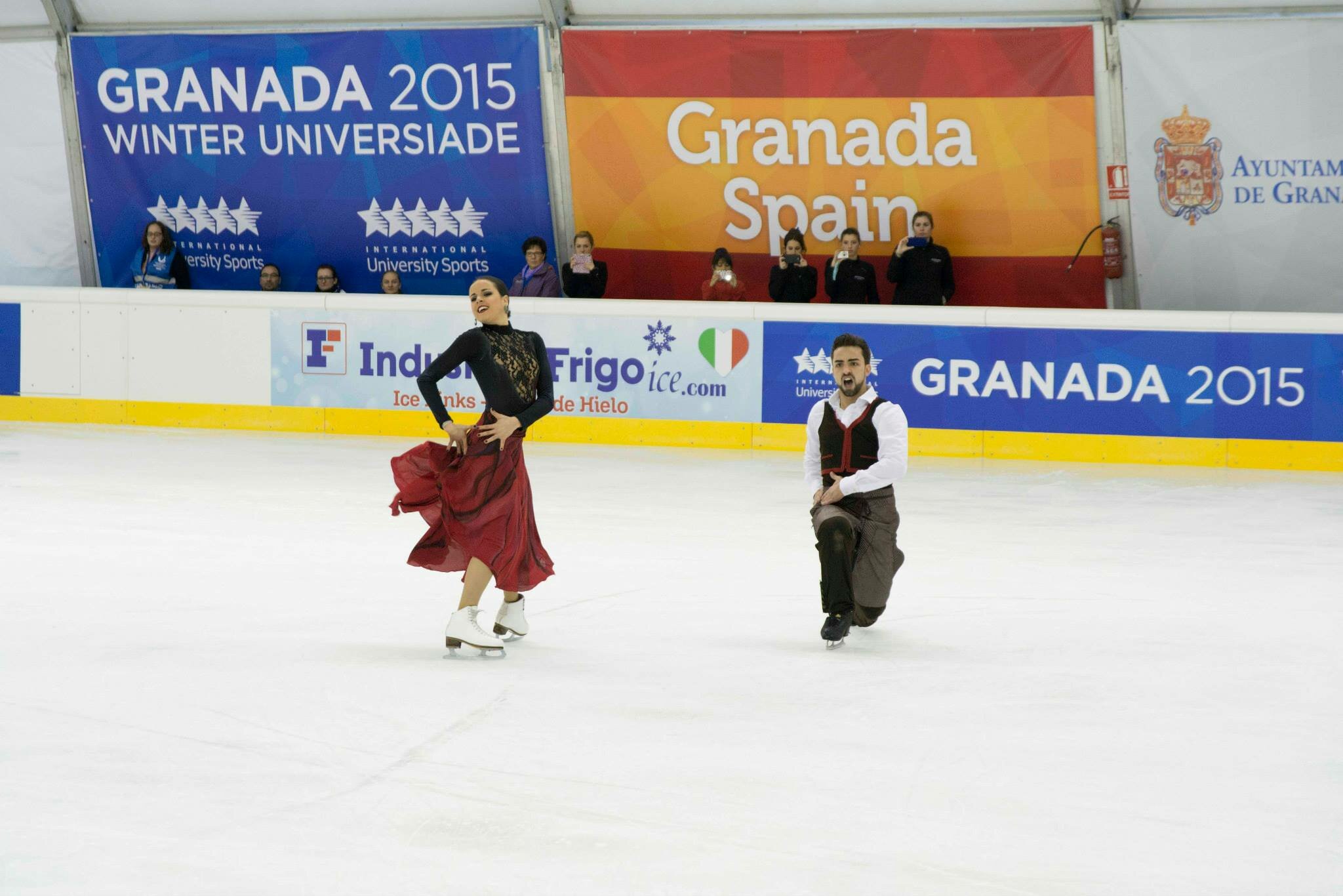 Sara Hurtado y Adrián Díaz